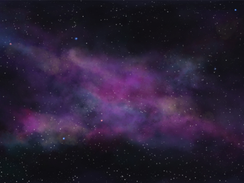 【フリー背景素材】　宇宙、星雲